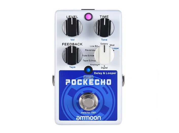 Ammoon POCKECHO Guitar Delay & Effects Pedal