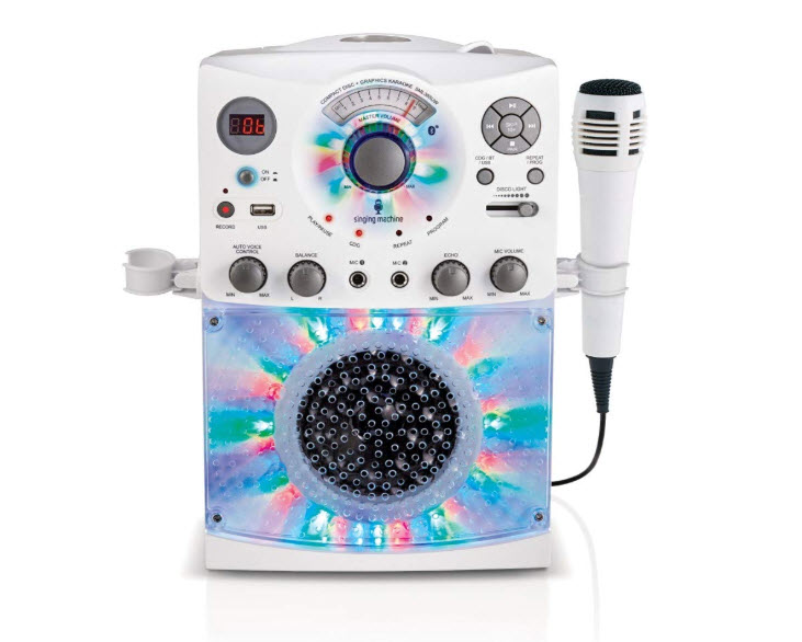 Singing Machine SML385UW Bluetooth Karaoke System