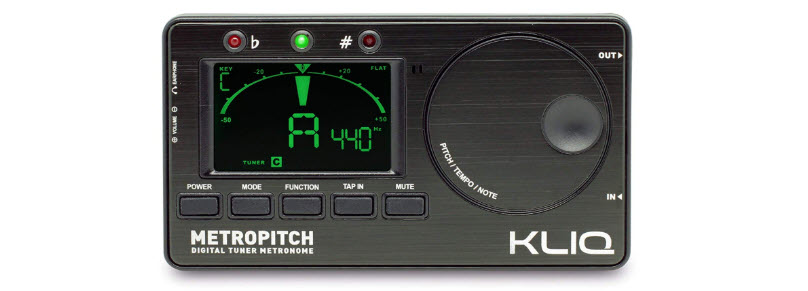 KLIQ MetroPitch Metronome Tuner for All Instruments