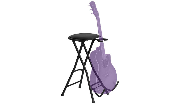 On-Stage DT7500 Guitarist Stool with Footrest