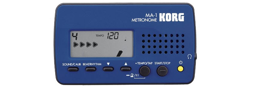 Korg MA1BL Visual Beat Counting Metronome