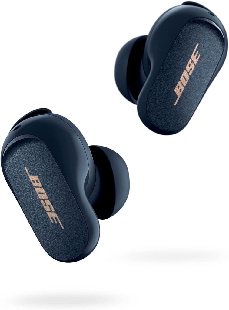 Bose QuietComfort Earbuds II, Wireless, Bluetooth, Proprietary Active Noise Cancelling Technology In-Ear Headphones with Personalized Noise Cancellation  Sound, Midnight Blue - Limited Edition