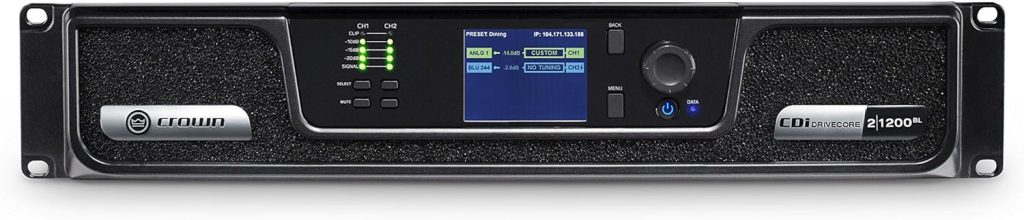 Crown CDi 4|600 DriveCore Analog 4-Channel 600-Watt Power Amplifier