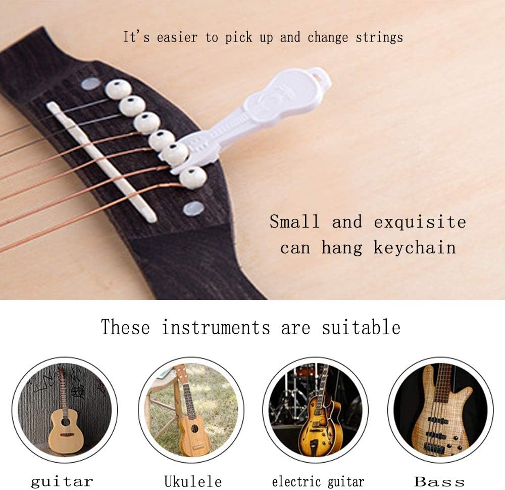 Guitar Fretboard Stickers, Kimlong Color Coded Note Decals Fingerboard Frets Map Sticker for Beginner Learner Practice Fit 6 Strings Acoustic Electric Guitars with 5 Guitar Picks  1 Bridge Pin Puller