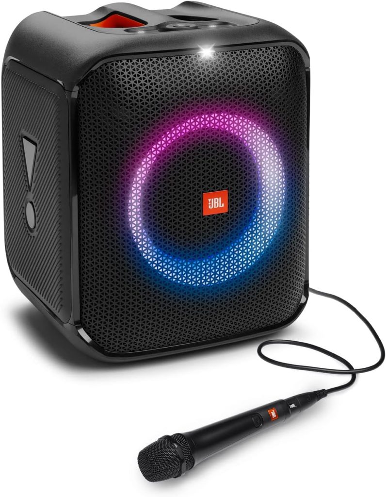 JBL IRX108BT 8 1000w Powered Portable DJ/PA Speaker w/Bluetooth+Wireless  Mics