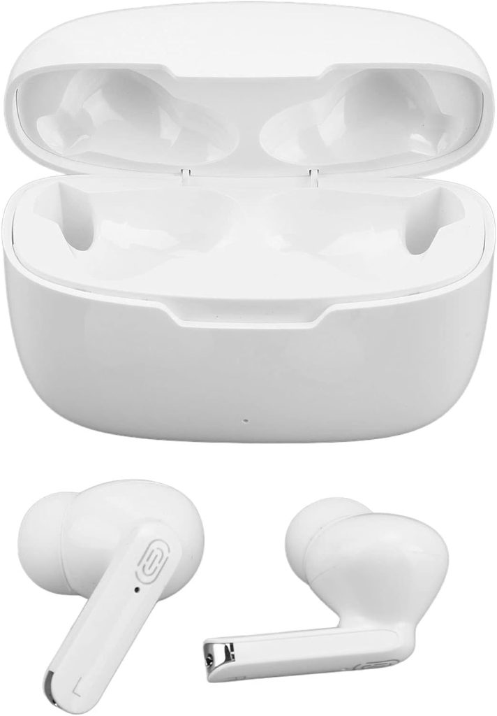 Language Translator Earbuds, Portable Y113 Translator Headphones Supports Calls, Music, 84 Languages Online Translation, 5 Translation Modes, Bluetooth Headphones with Charging Case Speakers(White)