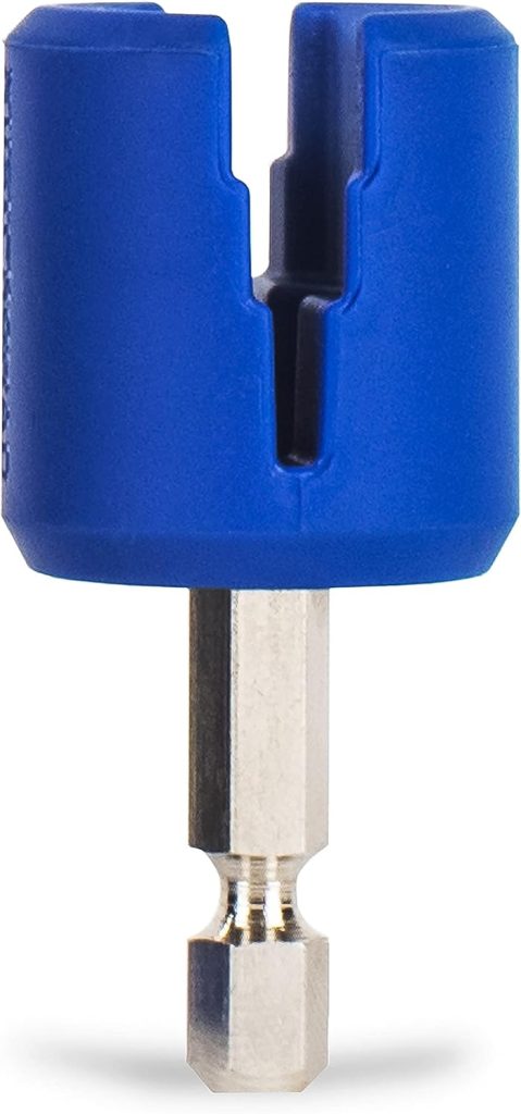 MusicNomad GRIP Drill Bit String Peg Winder - Scratch-free Rubber Lined (MN220)