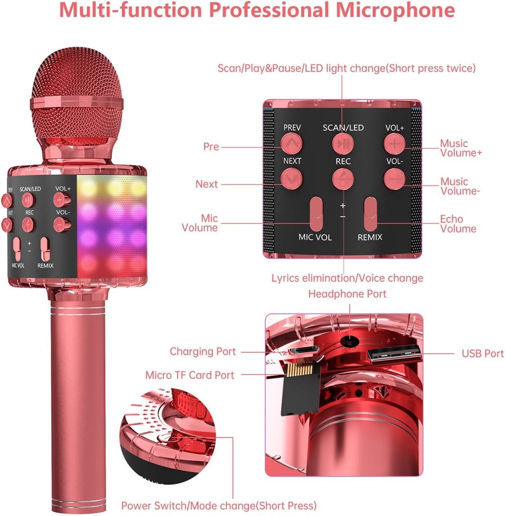 8 Best Wireless Microphone Karaoke - 2023 Singers Room