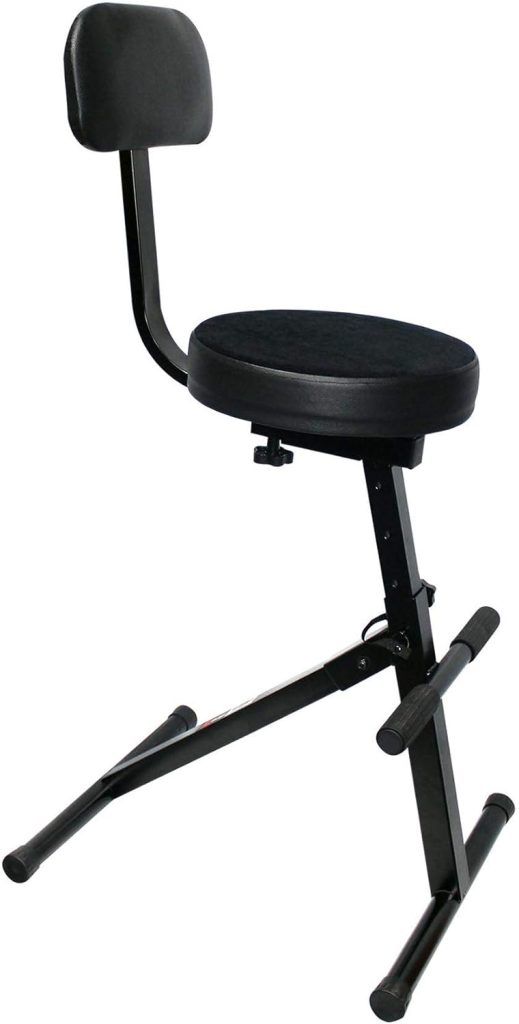 Prox X-GIGCHAIR Portable Chair DJ/Guitar/Drum/Keyboard Padded Throne/Chair