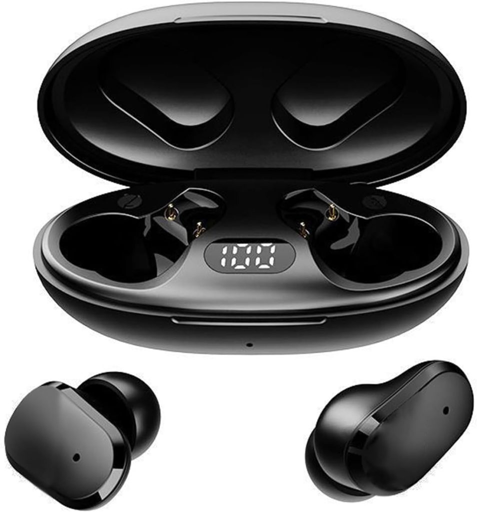 Sleep Earbuds for Side Sleepers, Noise Cancelling Headphones for Sleeping on Side, Comfort Invisible Wireless Bluetooth Hidden Earbuds for Work Smallest Tiny Mini Micro Discreet Ear Buds for Small Ear