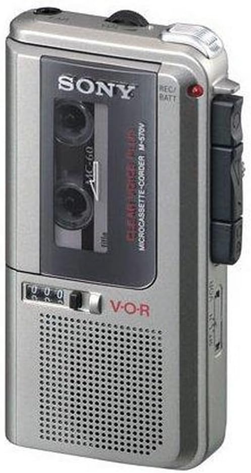 Sony M-570V Microcassette Voice Recorder