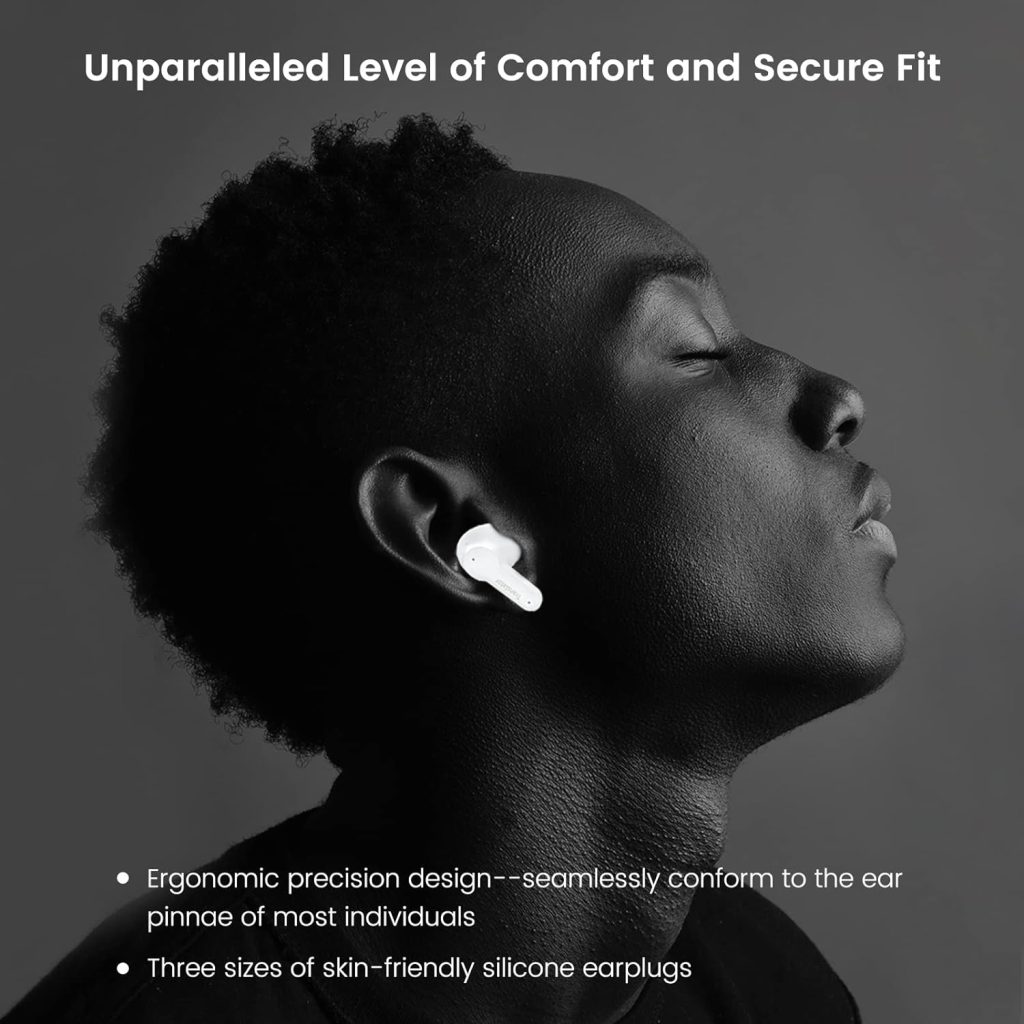 Wooask M3 Translator Earbuds for Voice Language Translation in 74 Languages and 70 Accents Quick Response with 97% High Accuracy Innovative Sliding Design Perfect for Travel, Business  Daily Use