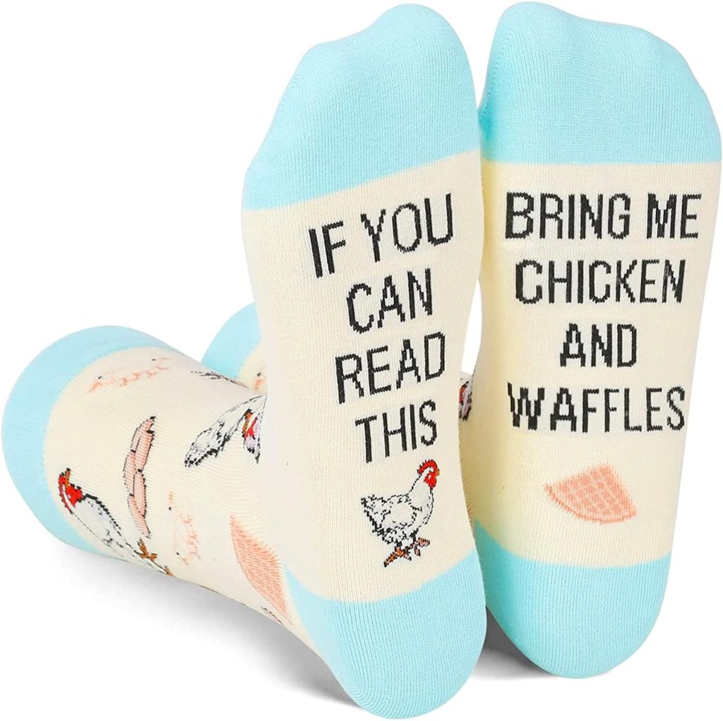 Zmart Unisex Funny Sayings Chicken Cat Dog Goat Cow Turkey Socks, Id Rather Be Guitar Beach Rving Gifts